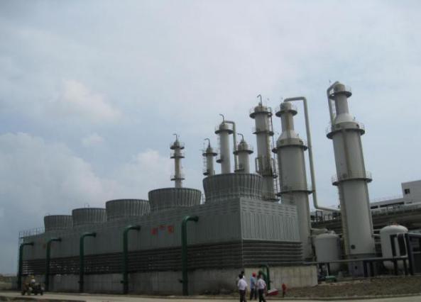 南阳市逆流式工业型钢结构冷却塔
